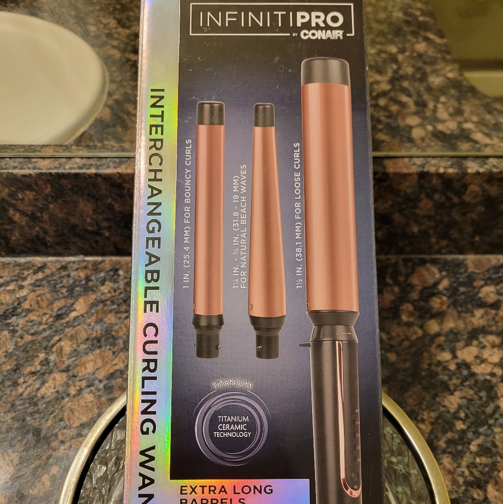 Conair Infinity Pro 3 Interchangeable Barrel Curling Wand